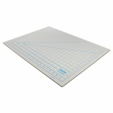 ELMERS PRODUCTS X-ACTO, Self-Healing Cutting Mat, Nonslip Bottom, 1in Grid, 18 X 24, Gray X7762